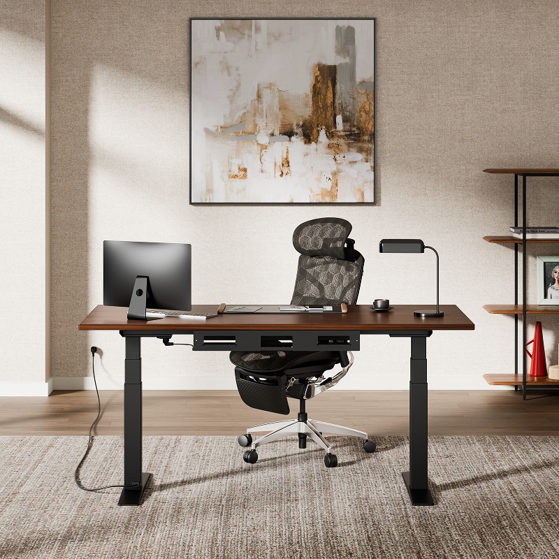 FlexiSpot Standing Desk with Integrated Cable Management | E7 Pro
